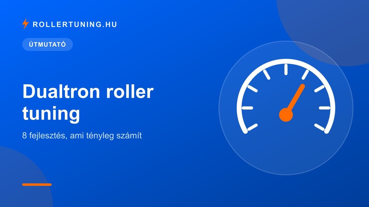 Dualtron roller tuning: 8 fejlesztés, ami tényleg számít – illusztráció