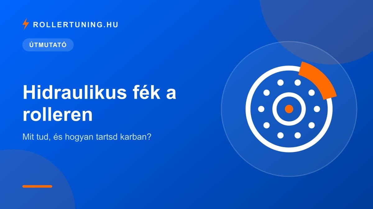 Hidraulikus fék a rolleren: mit tud, és hogyan tartsd karban? – illusztráció