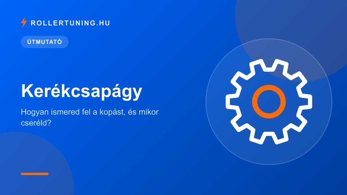 Kerékcsapágy: hogyan ismered fel a kopást, és mikor cseréld? – illusztráció