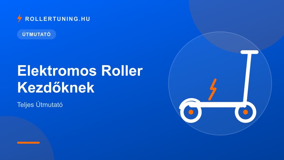 Elektromos Roller Kezdőknek – Teljes Útmutató – illusztráció