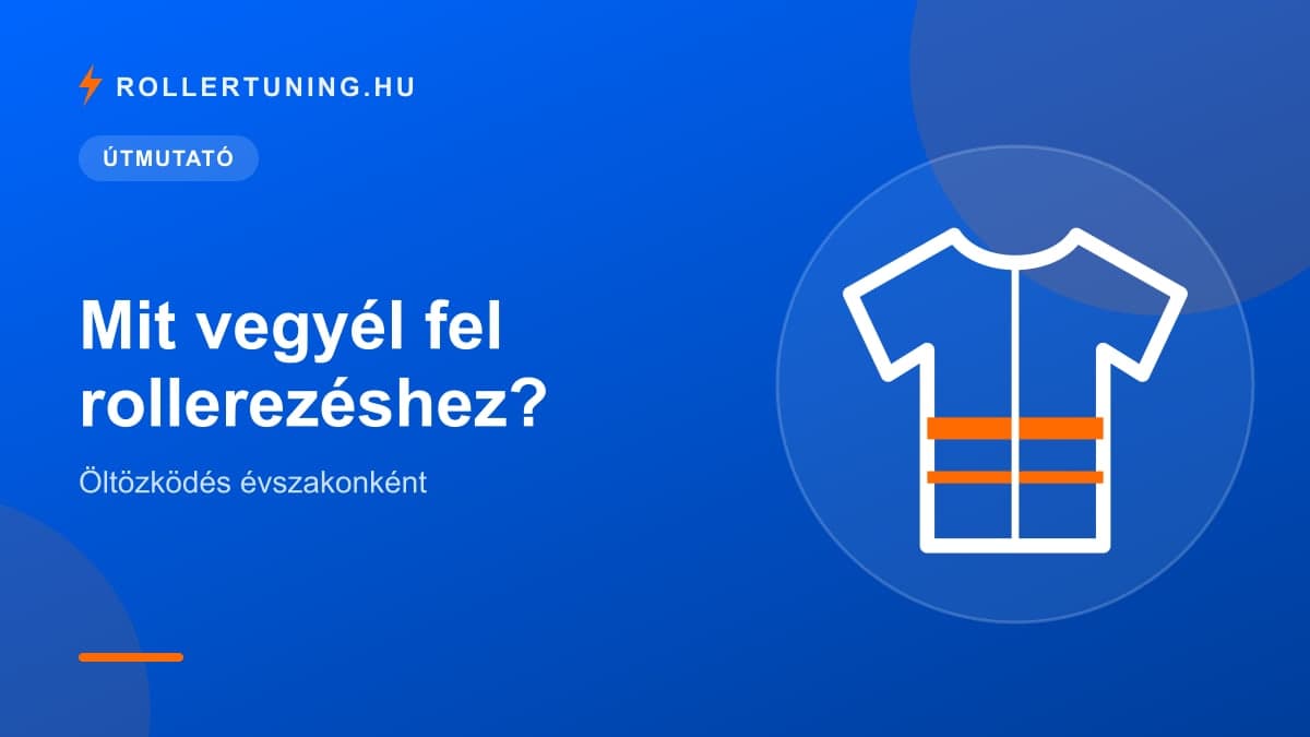 Mit vegyél fel rollerezéshez? Öltözködés évszakonként – illusztráció