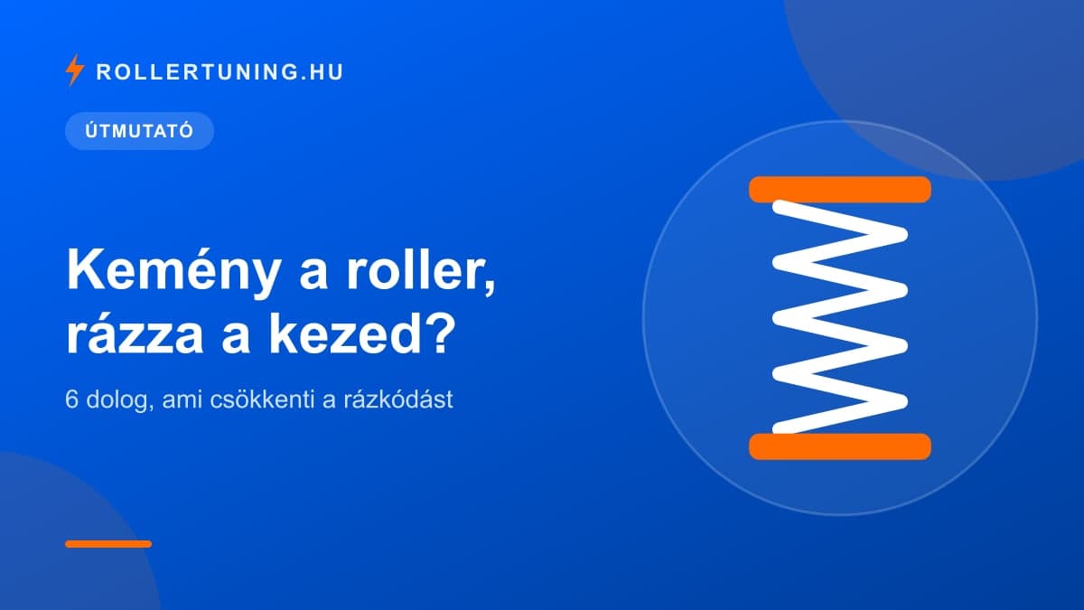 Kemény a roller, rázza a kezed? 6 dolog, ami csökkenti a rázkódást – illusztráció