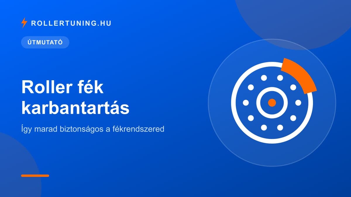 Roller fék karbantartás: így marad biztonságos a fékrendszered – illusztráció