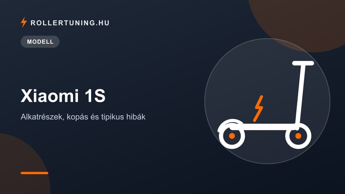 Xiaomi 1S – alkatrészek, kopás és tipikus hibák – illusztráció