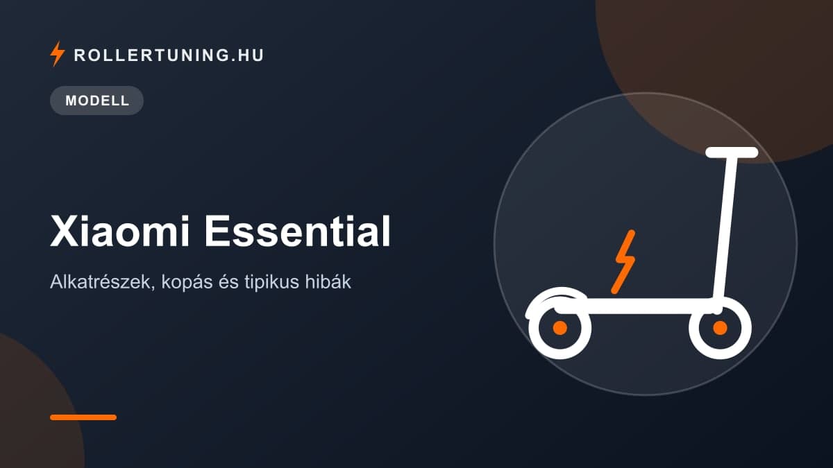 Xiaomi Essential – alkatrészek, kopás és tipikus hibák – illusztráció