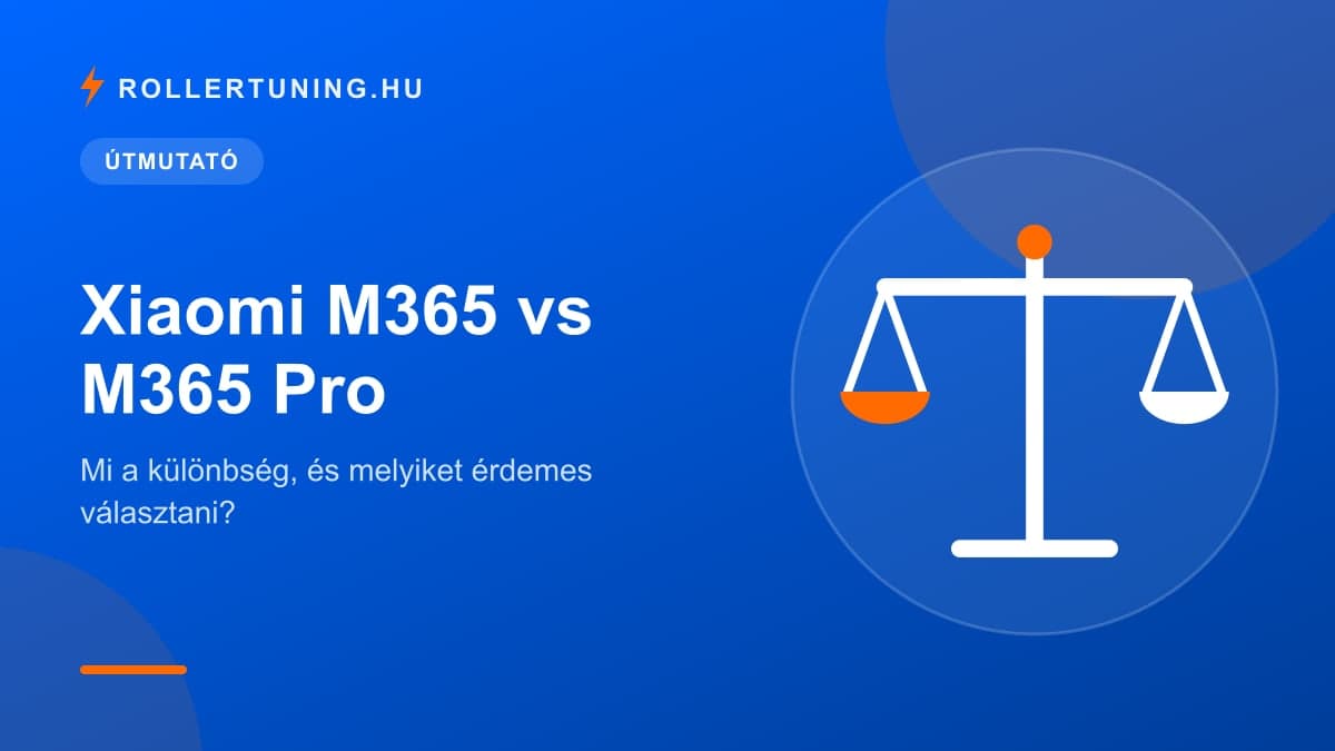 Xiaomi M365 vs M365 Pro: mi a különbség, és melyiket érdemes választani? – illusztráció