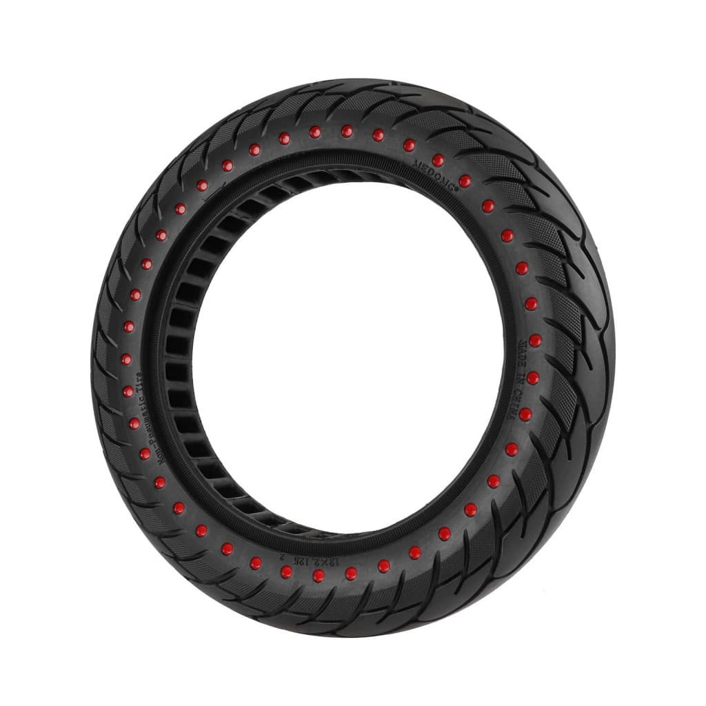 12x2,125tömör gumi piros pöttyökkel 28mm slot