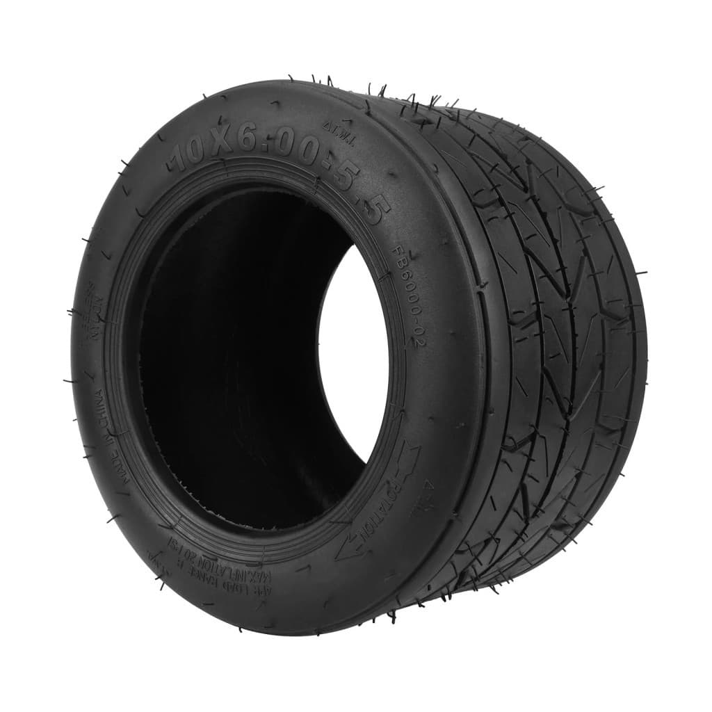 10×6-5,5 Vákuum (Tubeless) külső gumi 150mm belső átmérővel – széles 10" roller gumi
