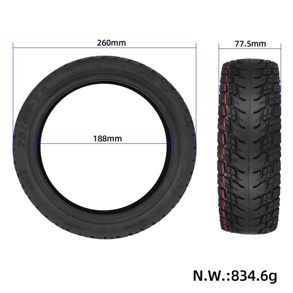 70/60-7,5 off-road külső gumi ( tubeless )