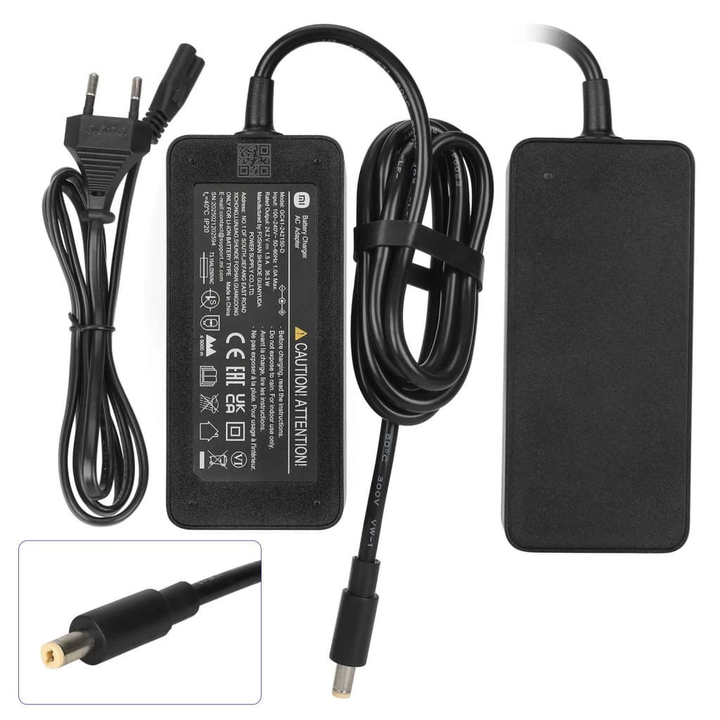 24.2V1.5A Xiaomi töltő  DC2.1 (EU plug) eredeti