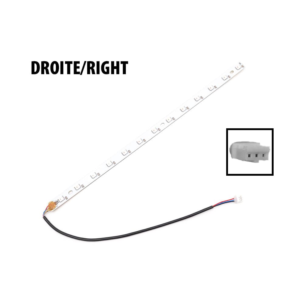 Dualtron Thunder 2 Victor Storm jobb fellépő LED