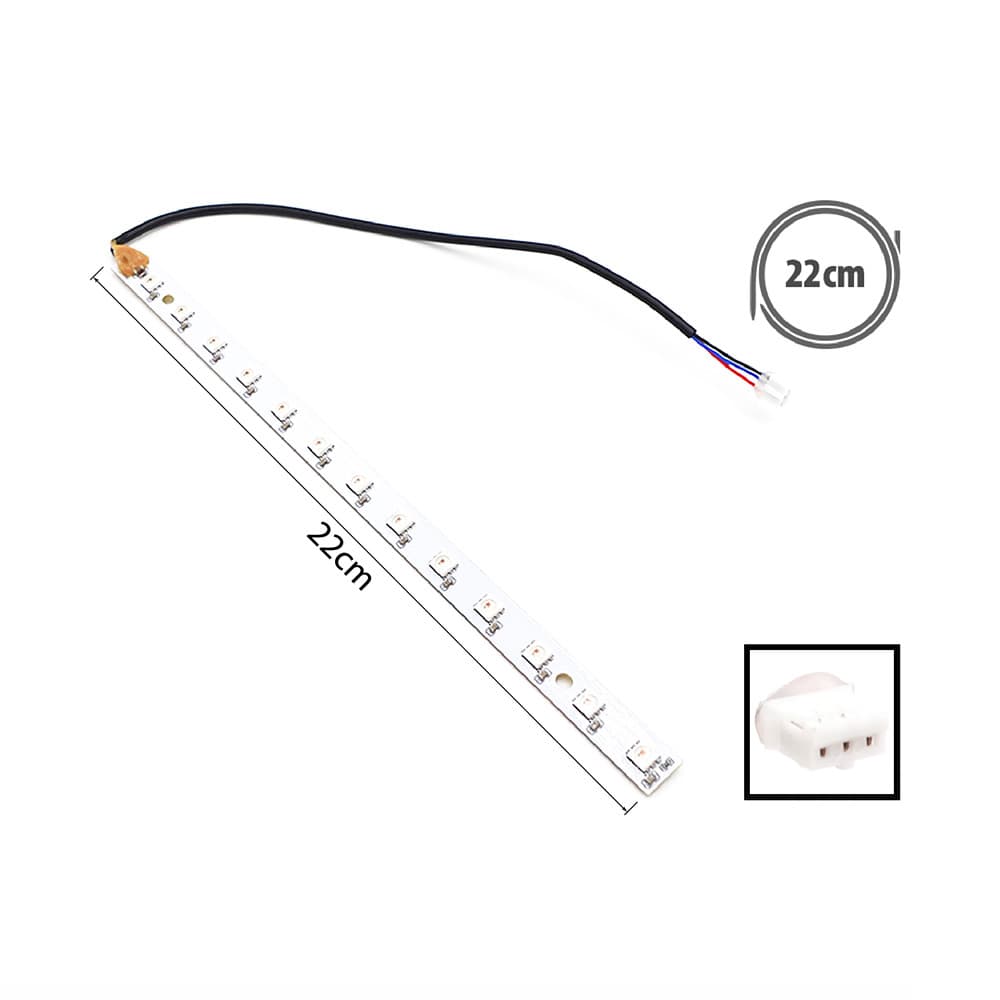 Dualtron Thunder 2 Victor Storm bal fellépő LED