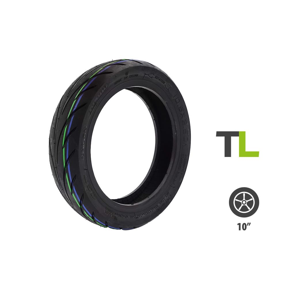Gumiabroncs 10x2.50-7 tömlő nélküli Niu Kqi 300