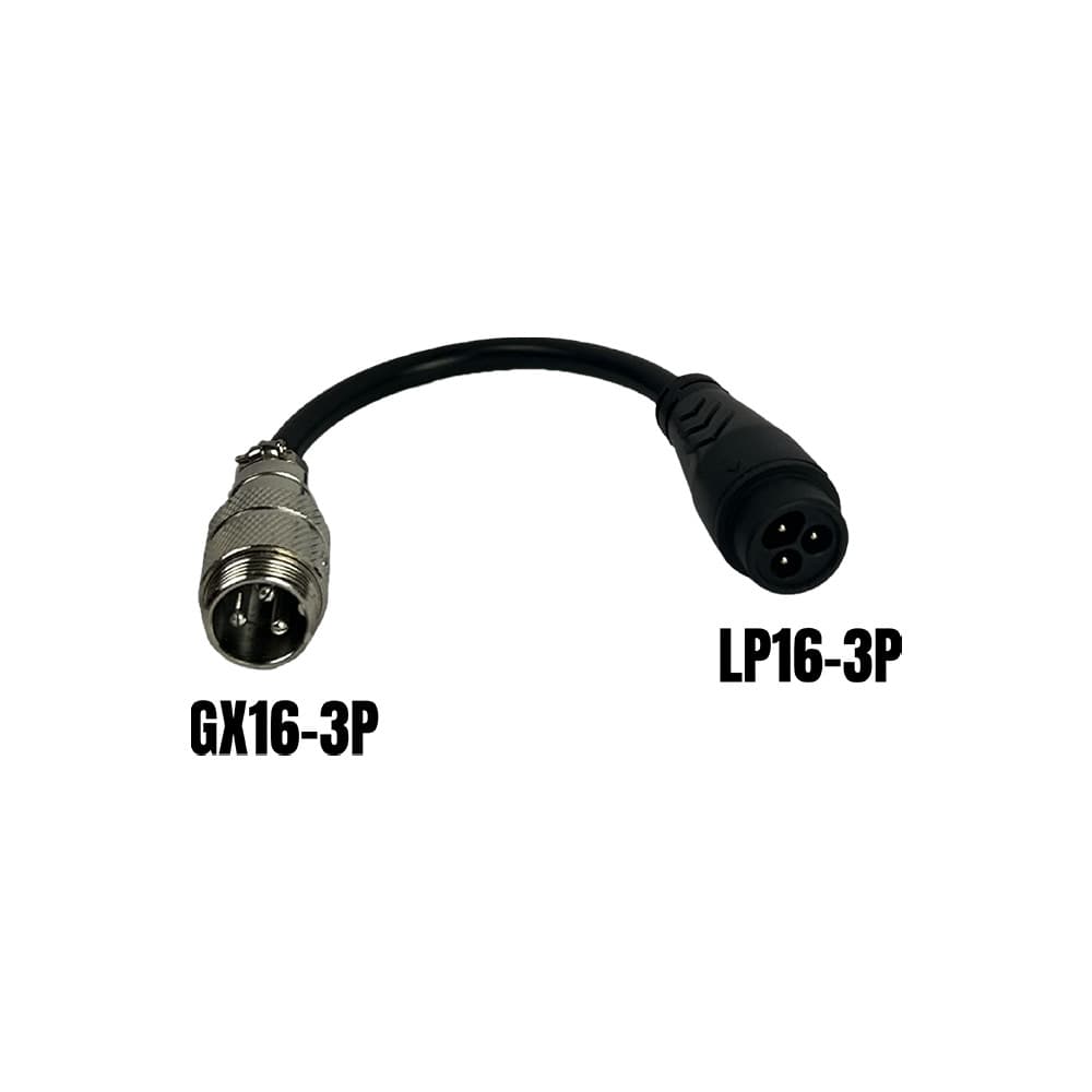GX16-3P apa to LP16-3P anya adapter