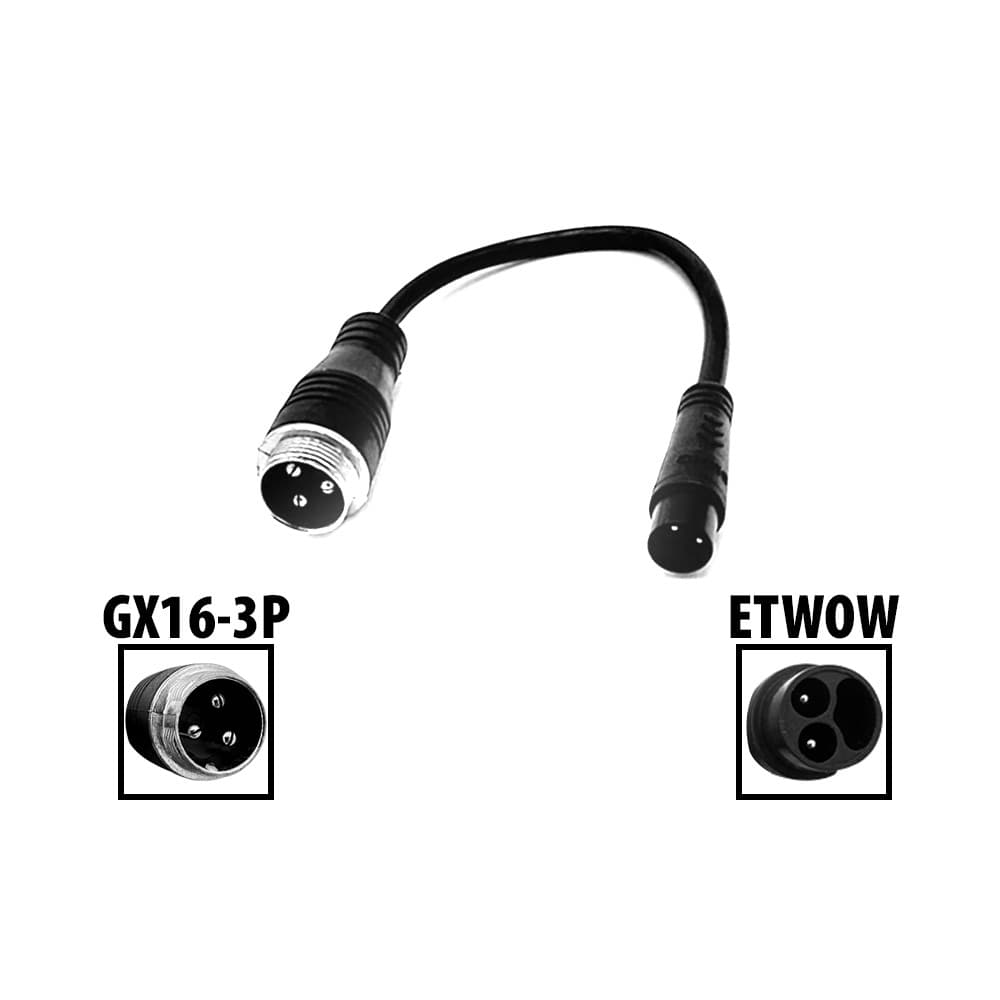 GX16 3P to ETWOW adapter