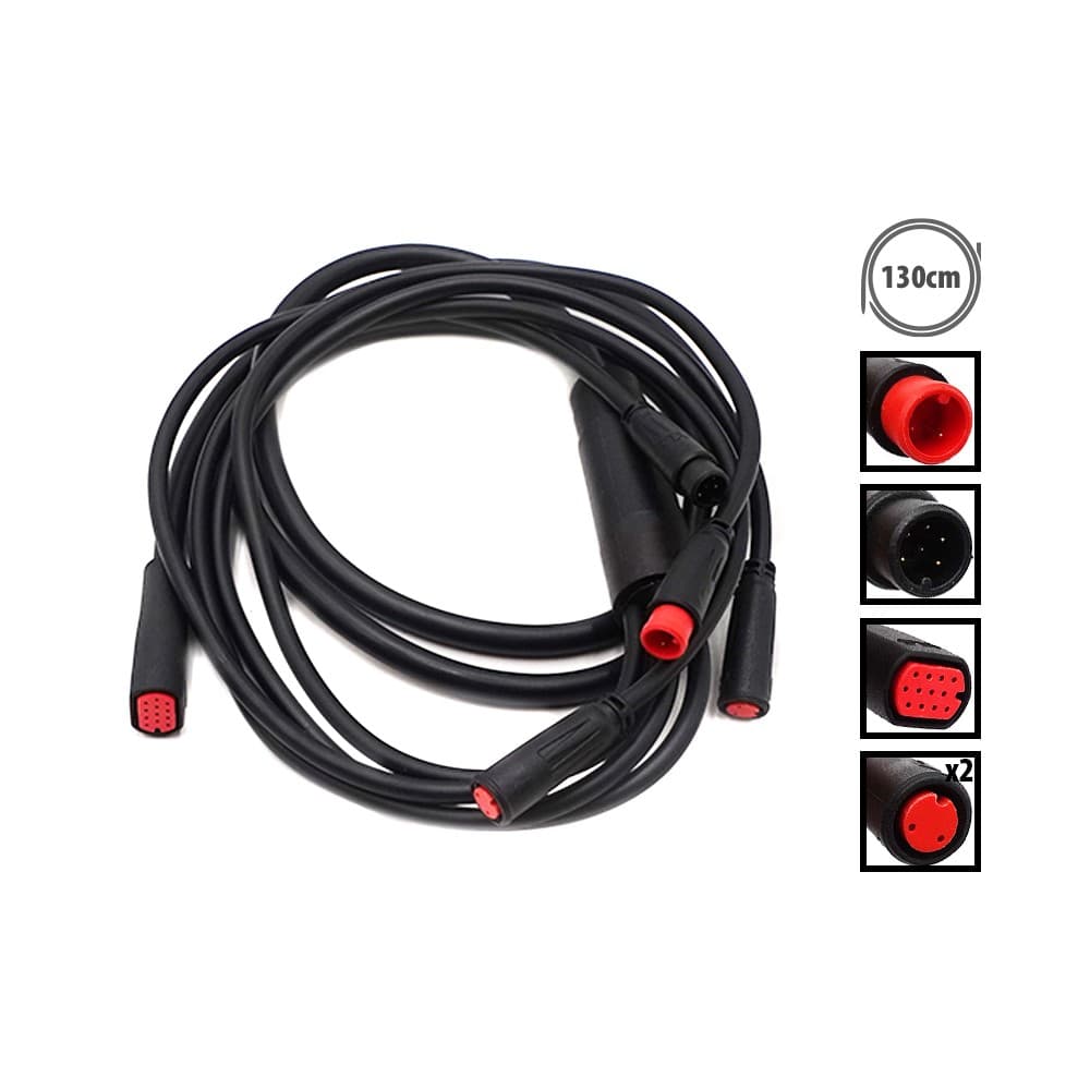 Kukirin T3 integrated cabling