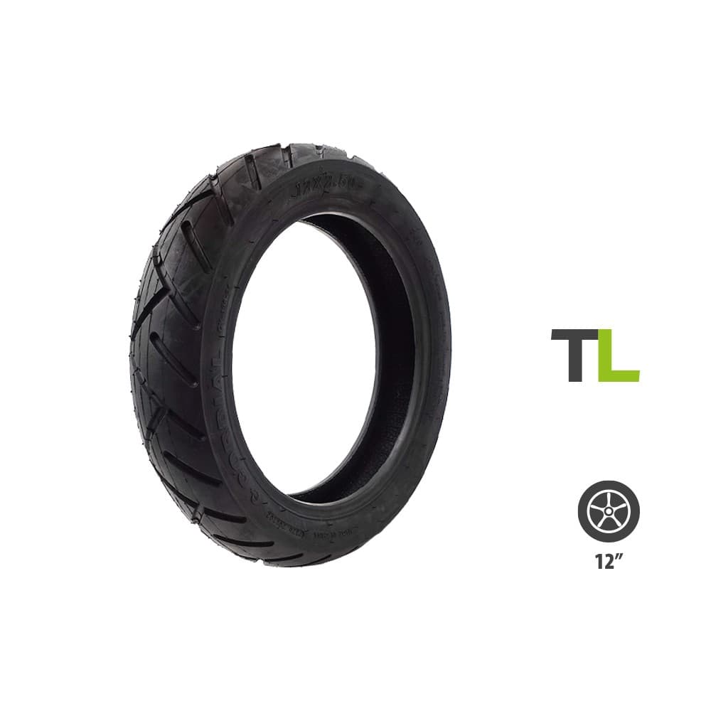 12x2.50 tömlő nélküli gumiabroncs Xiaomi roller 6 Max / 6 Pro