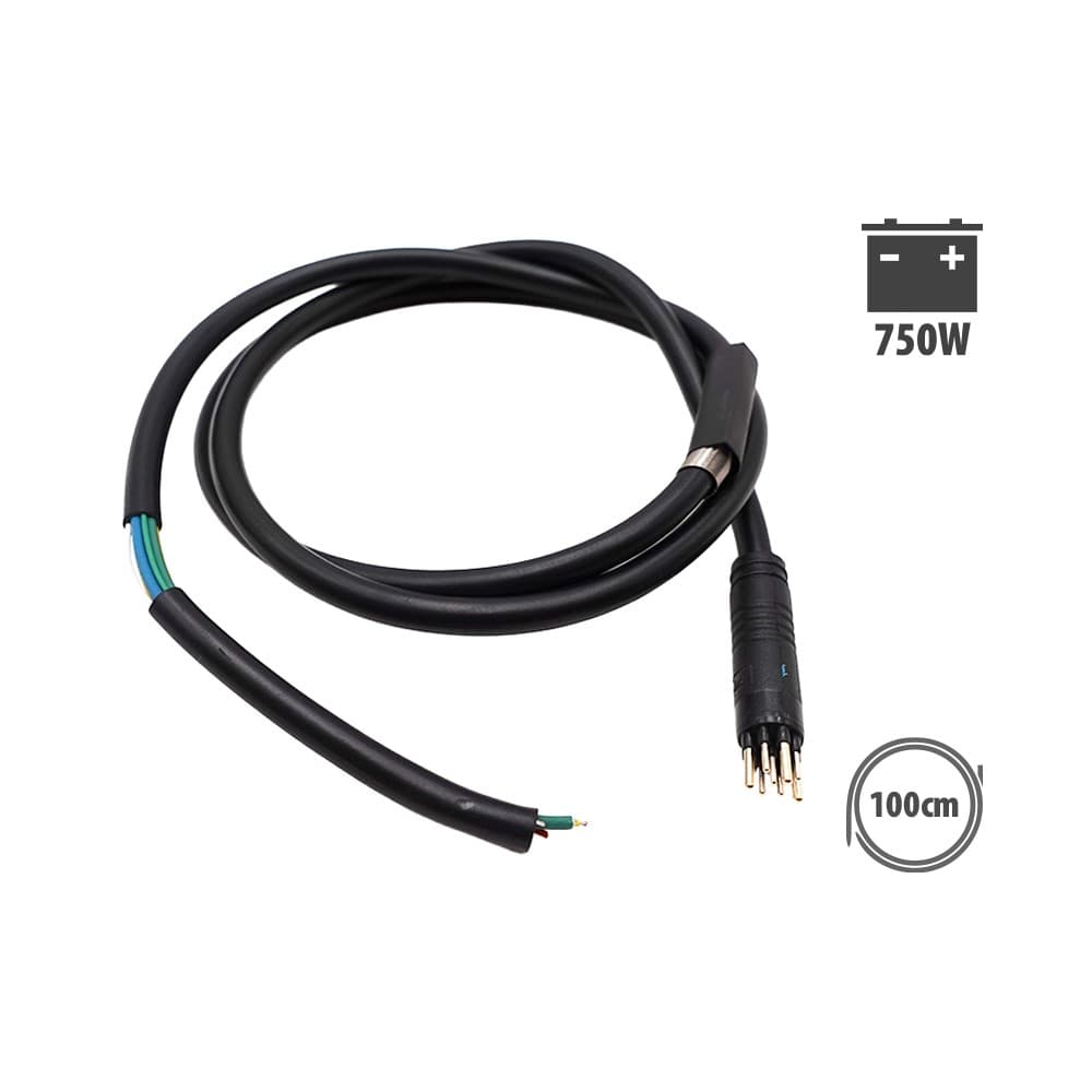 Kábel moteur 3+6P 1m 750W