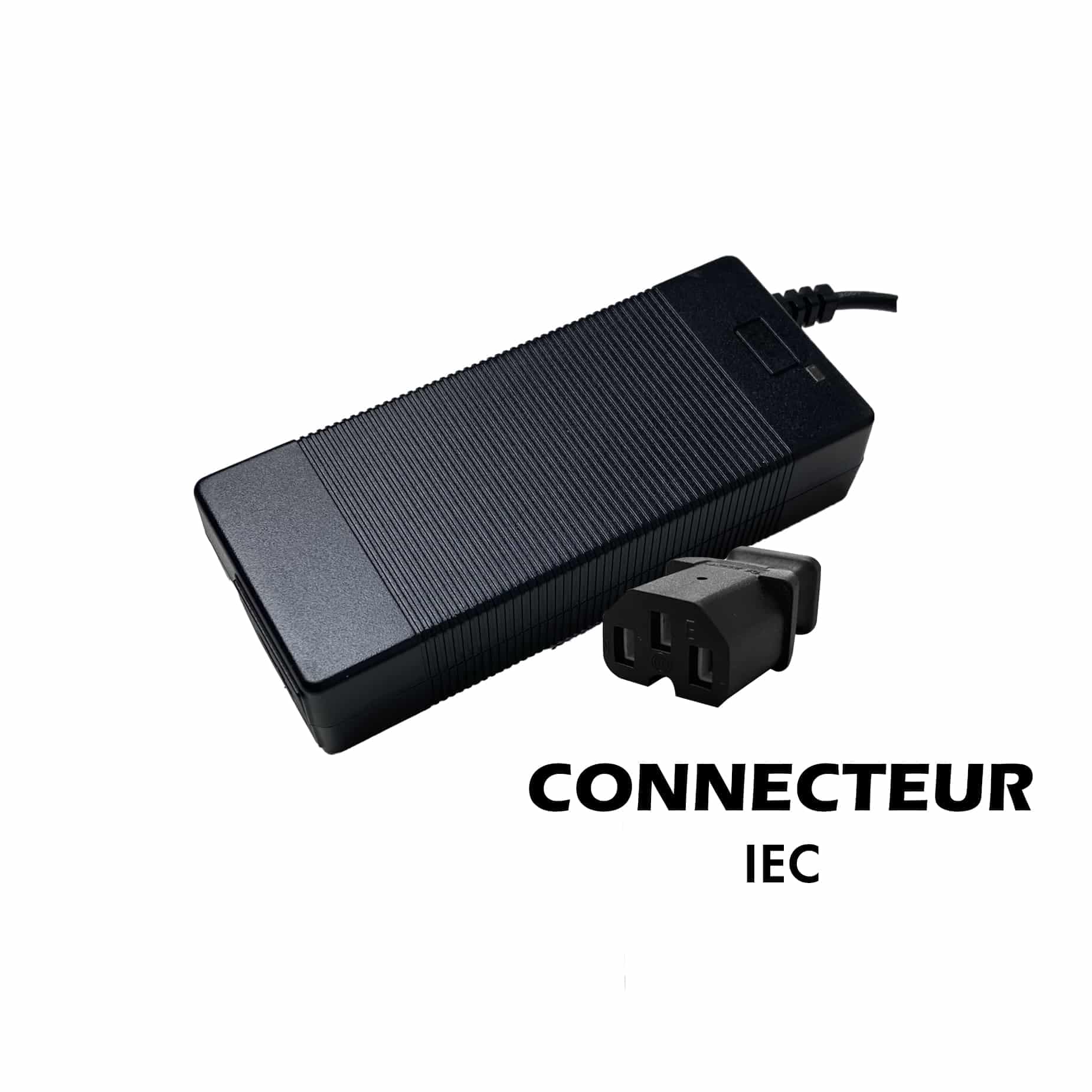 60V ➡️ 67.2V / 2A IEC Plug Citycoco töltő