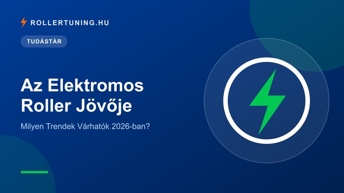 Az Elektromos Roller Jövője – Milyen Trendek Várhatók 2026-ban? – illusztráció