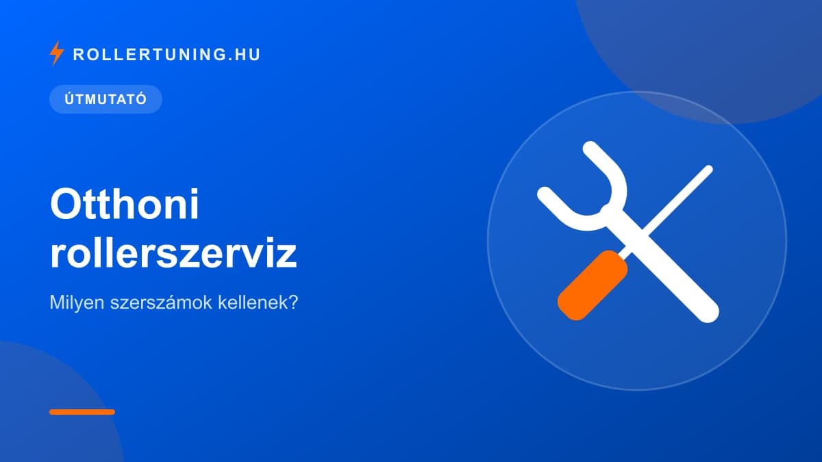 Otthoni rollerszerviz: milyen szerszámok kellenek? – illusztráció