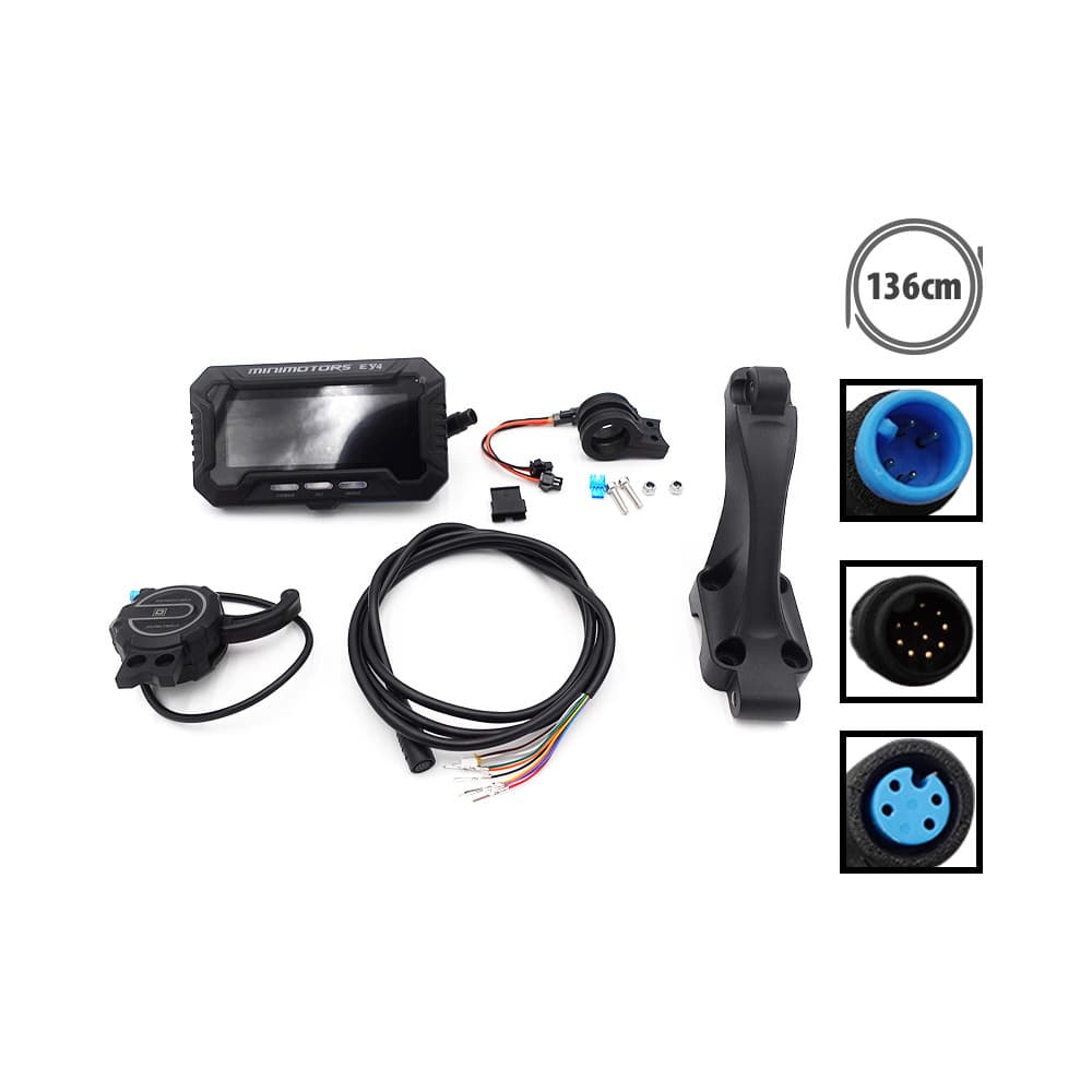 Ey 4 kijelző szett és gázkar + Dualtron Thunder 3 Ultra 2 Upgrade tartó