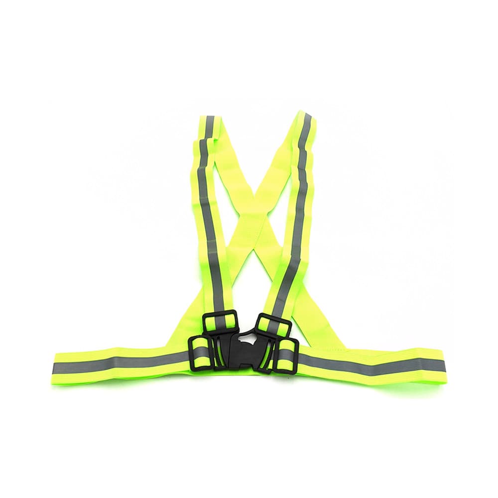 Warning waistcoat + fényvisszaverő strips - sárga
