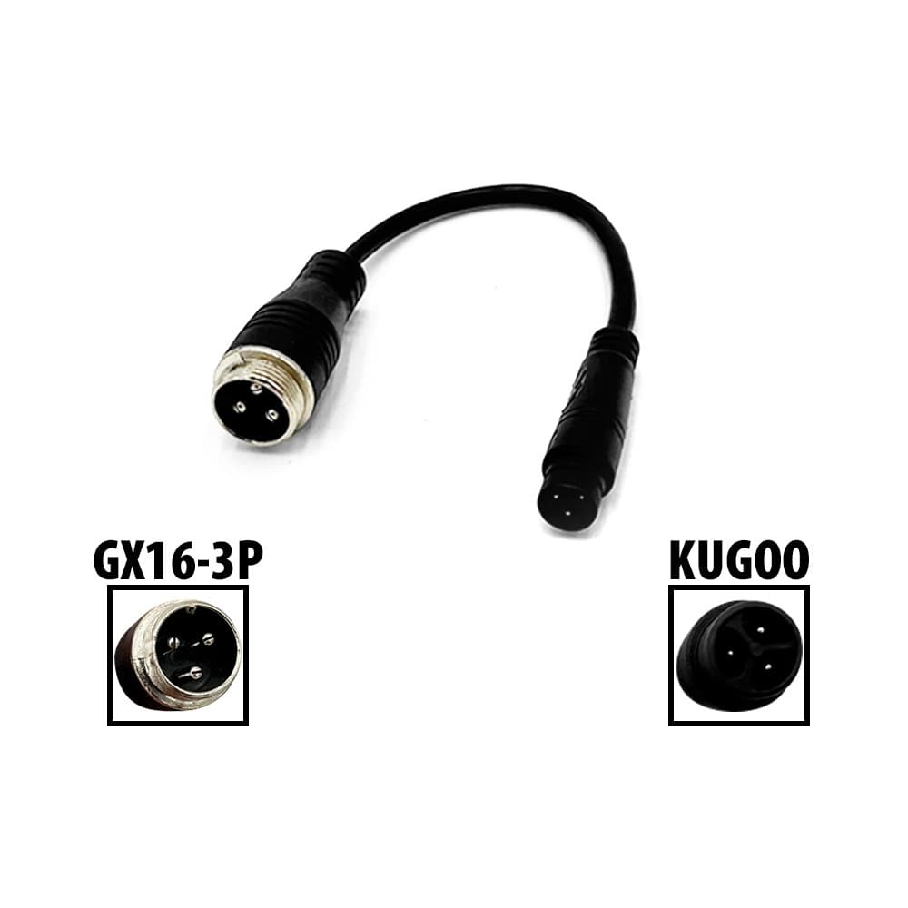 GX16-3P to KUGOO adapter