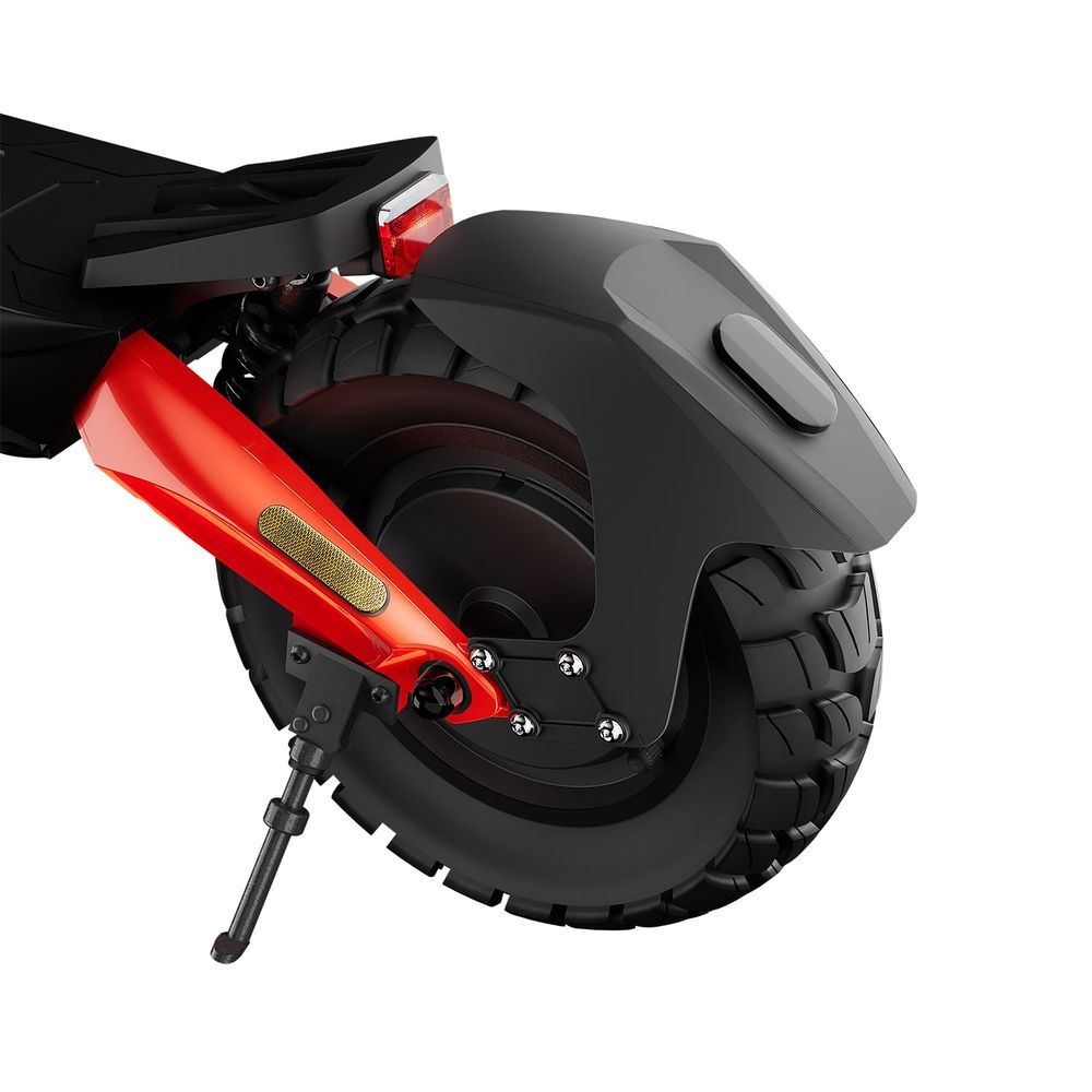 Az iHoverboard T8 hátsó kereke, lengőkarja és hátsó sárvédője